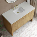 James Martin Hudson 48" Single Bathroom Vanity, Light Natural Oak