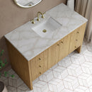 James Martin Hudson 48" Single Bathroom Vanity, Light Natural Oak