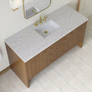 James Martin Hudson 60" Single Bathroom Vanity, Honey Oak