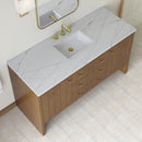 James Martin Hudson 60" Single Bathroom Vanity, Honey Oak