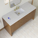 James Martin Hudson 60" Single Bathroom Vanity, Honey Oak