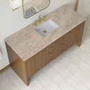 James Martin Hudson 60" Single Bathroom Vanity, Honey Oak