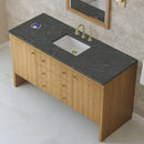 James Martin Hudson 60" Single Bathroom Vanity, Light Natural Oak