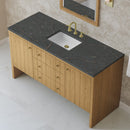 James Martin Hudson 60" Single Bathroom Vanity, Light Natural Oak