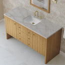 James Martin Hudson 60" Single Bathroom Vanity, Light Natural Oak