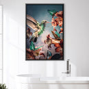 Hummingbirds Canvas