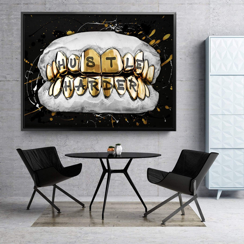 Hustle Grillz Canvas