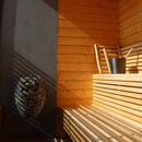 Huum Drop 240V SGS Listed Wall Mount Sauna Heater With UKU Digital Controller & Sauna Stones (SAK43120) by SAKSBY WHOLESALE
