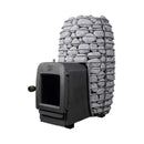 Huum Hive Heat LS 12KW Sauna Stove With Firebox Extension & Sauna Stones [H1012012] (SAK85317)
