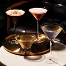 Admiral Crystal Martini Glasses by Viski