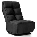 360-Degree Swivel Folding Floor Chair with 6 Adjustable Positions by LJGDeals