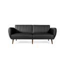 3 Seat Convertible Sofa Bed with Adjustable Backrest for Living Room by LJGDeals
