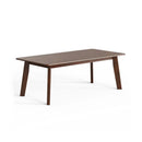 Rectangular Modern Wooden Coffee Table with Rubber Leg by LJGDeals