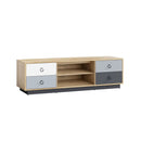 Modern 55 Inch TV Stand with 2 Storage Cabinets for TVs up to 60 Inch by LJGDeals
