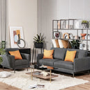 Modern Upholstered Accent Chair with Removable Backrest Cushion by LJGDeals