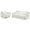 Modern Couched Sofa set with Adjustable Headrest by LJGDeals