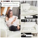 Modern Couched Sofa set with Adjustable Headrest by LJGDeals