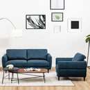 Modern Upholstered Accent Chair Single Sofa Armchair by LJGDeals