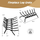 31/25/18 Inch Fireplace Grate for Outdoor Fire Pit by LJGDeals