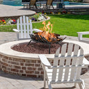 31/25/18 Inch Fireplace Grate for Outdoor Fire Pit by LJGDeals