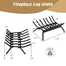 31/25/18 Inch Fireplace Grate for Outdoor Fire Pit by LJGDeals