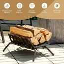 31/25/18 Inch Fireplace Grate for Outdoor Fire Pit by LJGDeals
