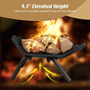 31/25/18 Inch Fireplace Grate for Outdoor Fire Pit by LJGDeals
