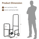 Firewood Log Cart Carrier with Anti-Slip and Wear-Resistant Wheels by LJGDeals