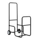 Firewood Log Cart Carrier with Anti-Slip and Wear-Resistant Wheels by LJGDeals
