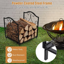 Heavy-Duty Steel Firewood Log Rack by DirectDeals