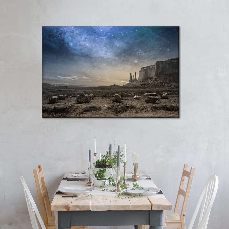 Simple Night Sky Wall Art