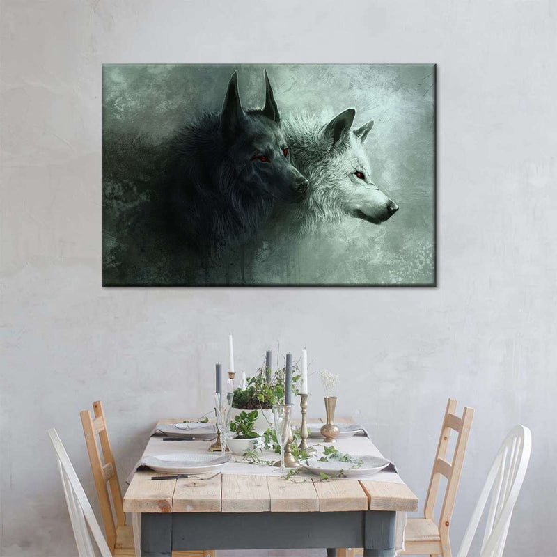 Sinister Wolves Wall Art