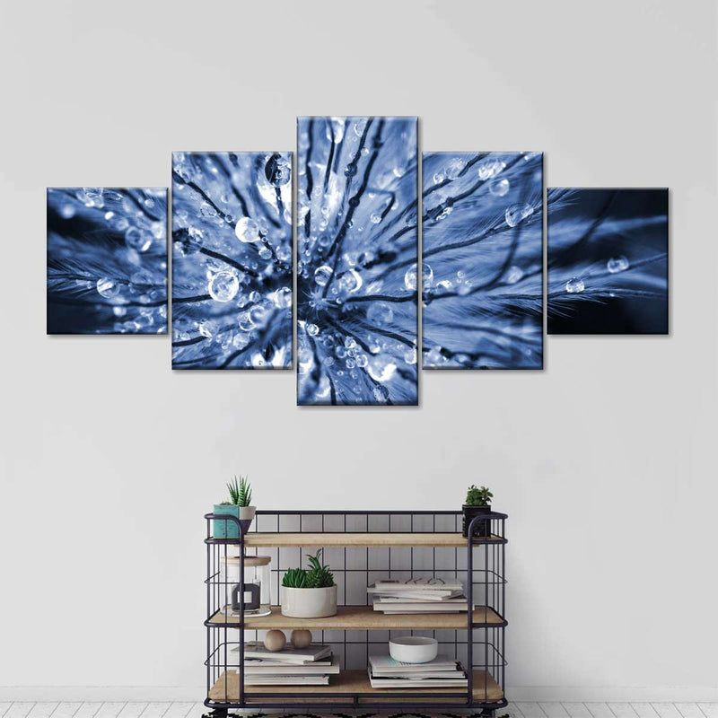 Abstract Flower Head Wall Art