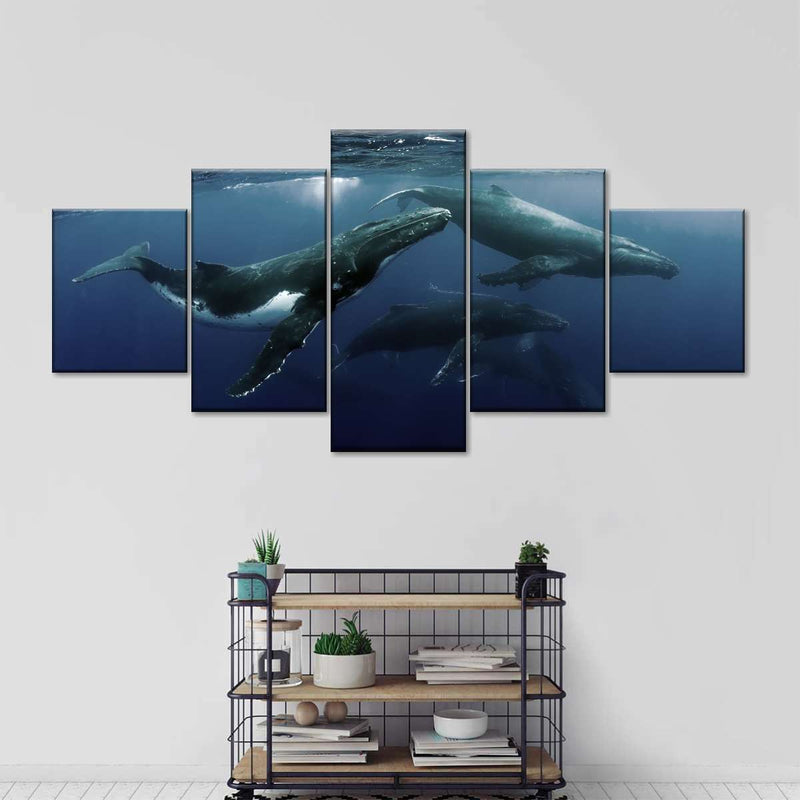 Humpback Whales Wall Art