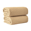 Cotton Diamond Waffle Weave Bath Towel Set - Grayson Collection by Great Bay Home