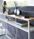 Long Console Table - Steel