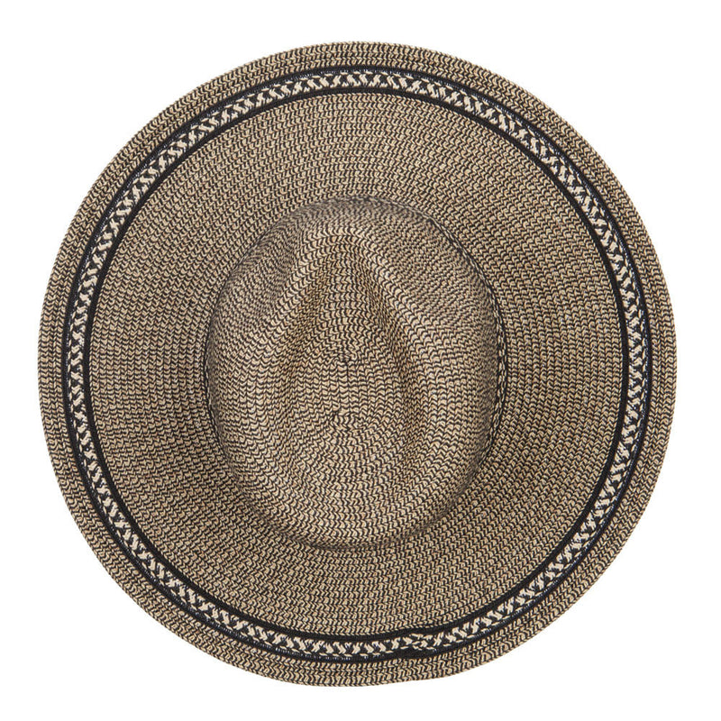 UPF 50+ Fedora Crown Herringbone Braid Hat
