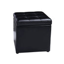 Foldable Cube Ottoman Pouffe Storage Seat by LJGDeals