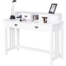 Home Office Writing Desk with 4 Drawer Computer Study Table by LJGDeals