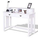 Home Office Writing Desk with 4 Drawer Computer Study Table by LJGDeals