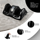 Therapeutic Shiatsu Foot Massager with High Intensity Rollers by LJGDeals