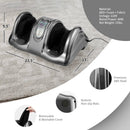 Therapeutic Shiatsu Foot Massager with High Intensity Rollers by LJGDeals