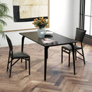 Set of 2 Metal Folding Dining Chair with Space Saving Design by LJGDeals