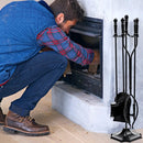 31 Inch 5 Pieces Hearth Fireplace Fire Tools Set by LJGDeals