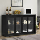 Sideboard Buffet Cupboard Storage Cabinet with Sliding Door by LJGDeals