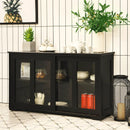 Sideboard Buffet Cupboard Storage Cabinet with Sliding Door by LJGDeals