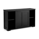 Kitchen Storage Cabinet with Wood Sliding Door by LJGDeals