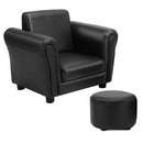 Kids Single Armrest Couch Sofa with Ottoman by LJGDeals