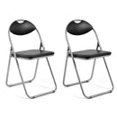 2/4/6 Pieces Portable Folding Dining Chairs Set with Carrying Handles by LJGDeals