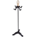 5 Pieces Rustic Heavy Duty Compact Wrought Iron Fireplace Tools Set by LJGDeals